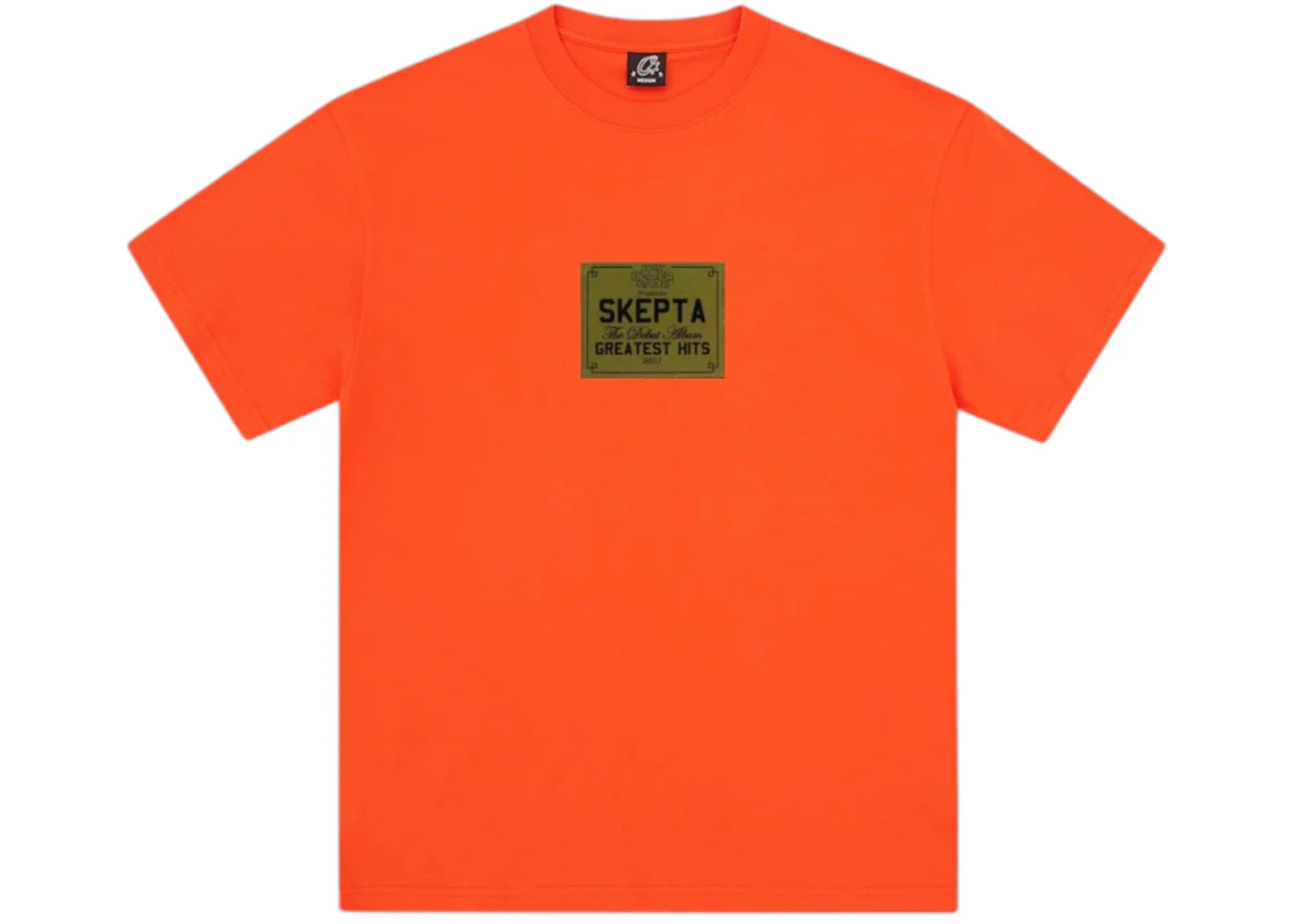Corteiz Greatest Hits Tee Orange
