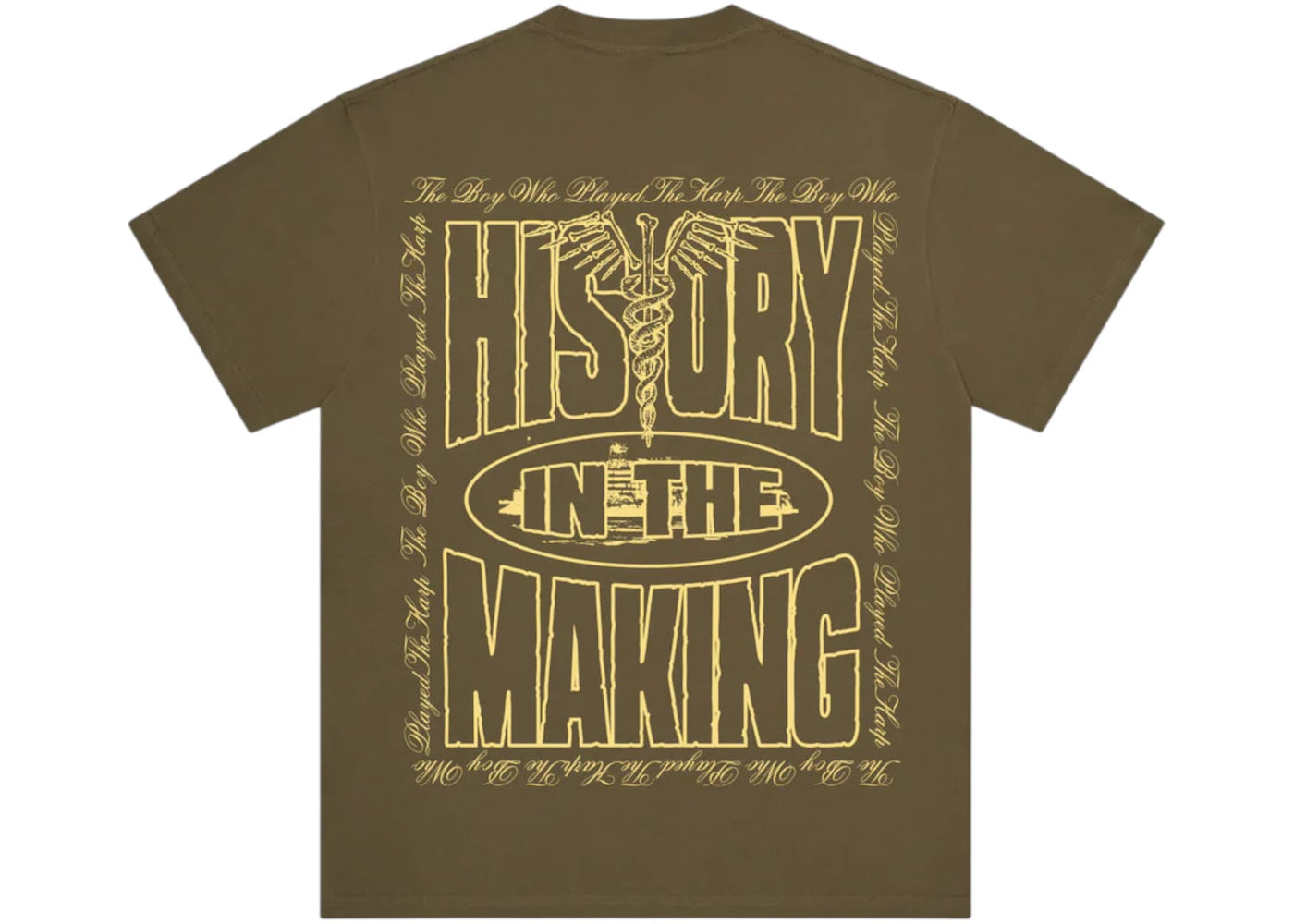 Corteiz History In The Making Tee Khaki