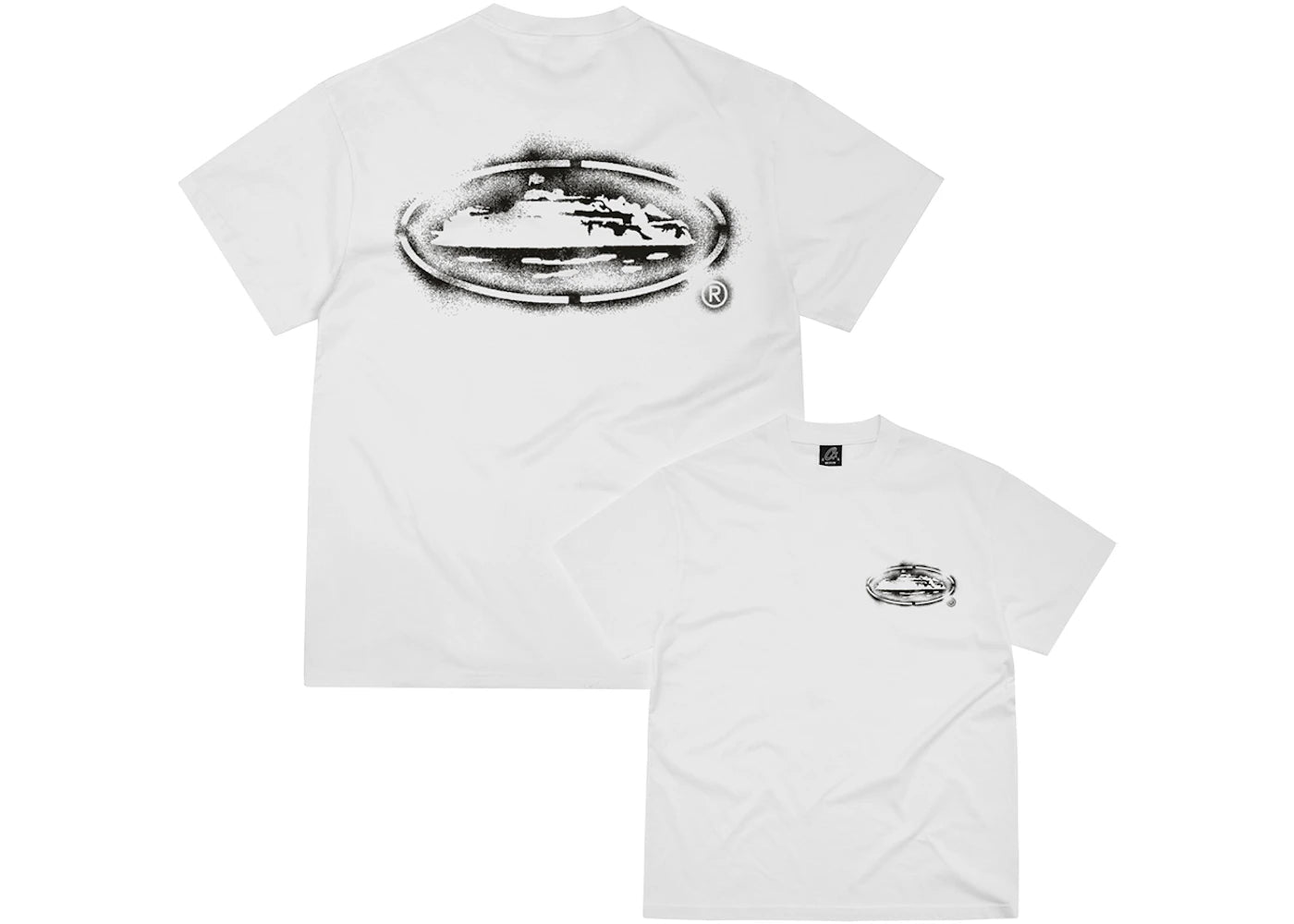 Corteiz Island Stencil Tee White