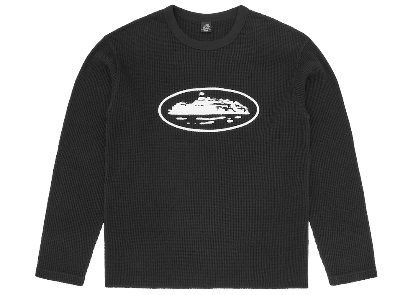 Corteiz Island Thermal LS Sweatshirt Black
