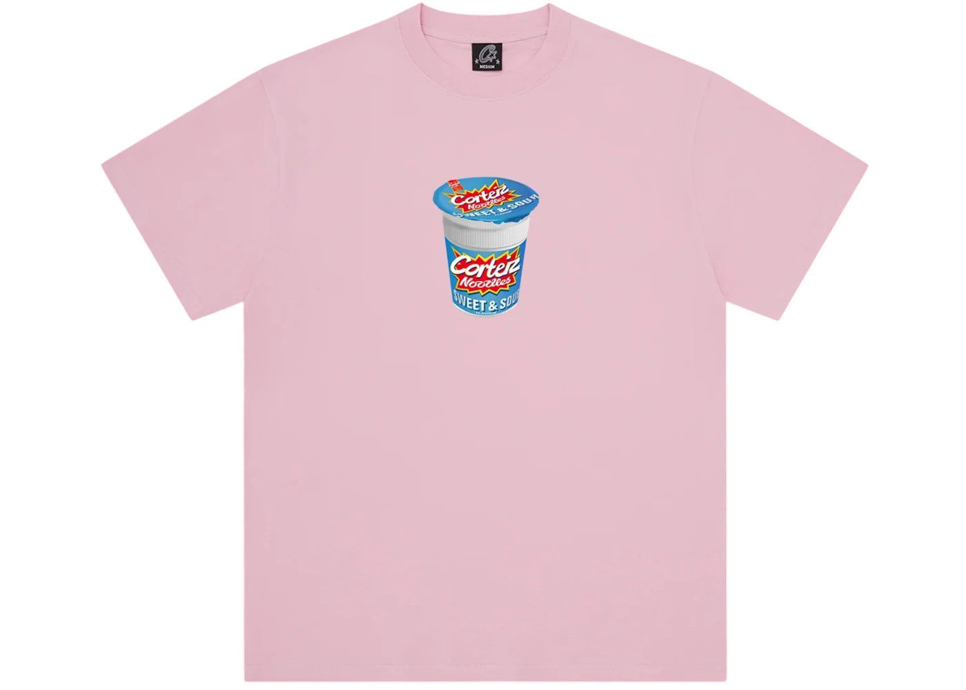 Corteiz Noodle Tee Pink