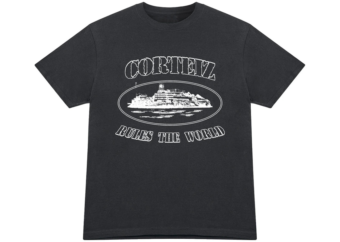 Corteiz OG Alcatraz T-Shirt Black