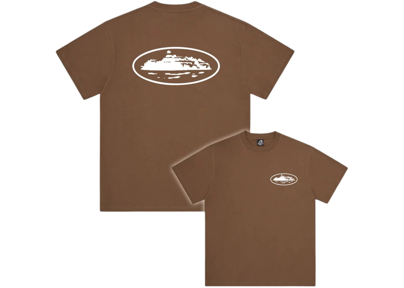 Corteiz OG Island T-shirt Brown