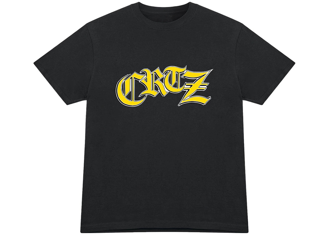 Corteiz Old English T-Shirt Black