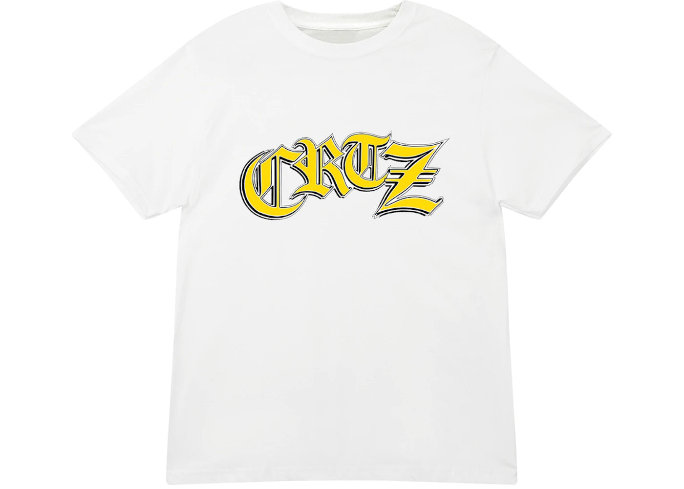 Corteiz Old English T-shirt White