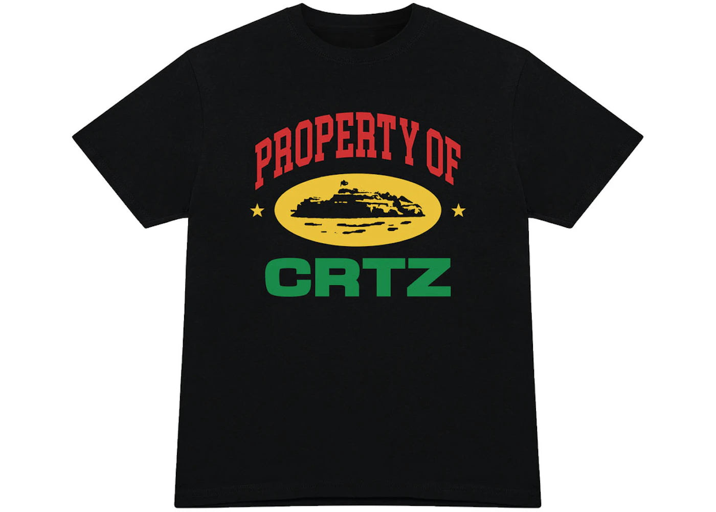 Corteiz Property Of Crtz Carni T-shirt Black