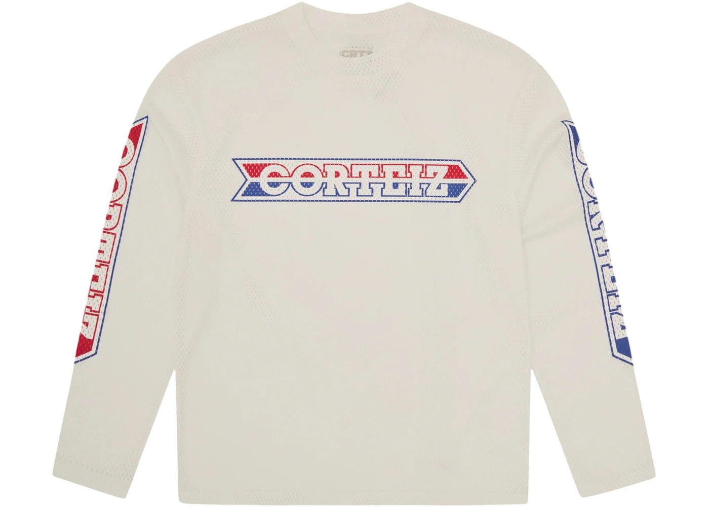 Corteiz Race Mesh L/S Jersey Off White