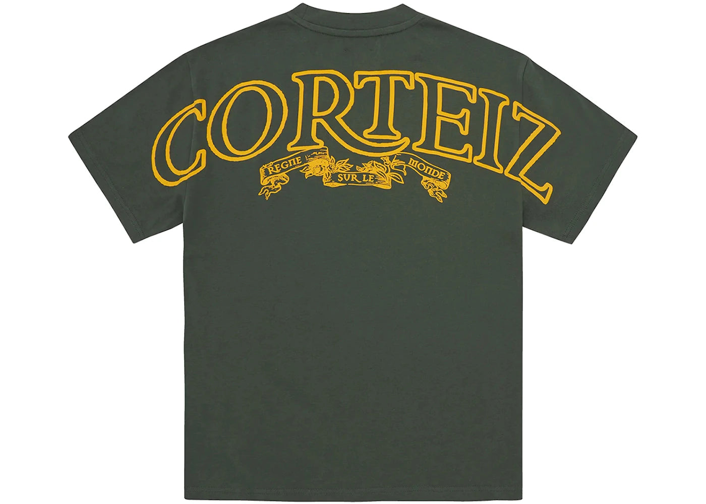 Corteiz Royale Heavyweight Tee Forest Green