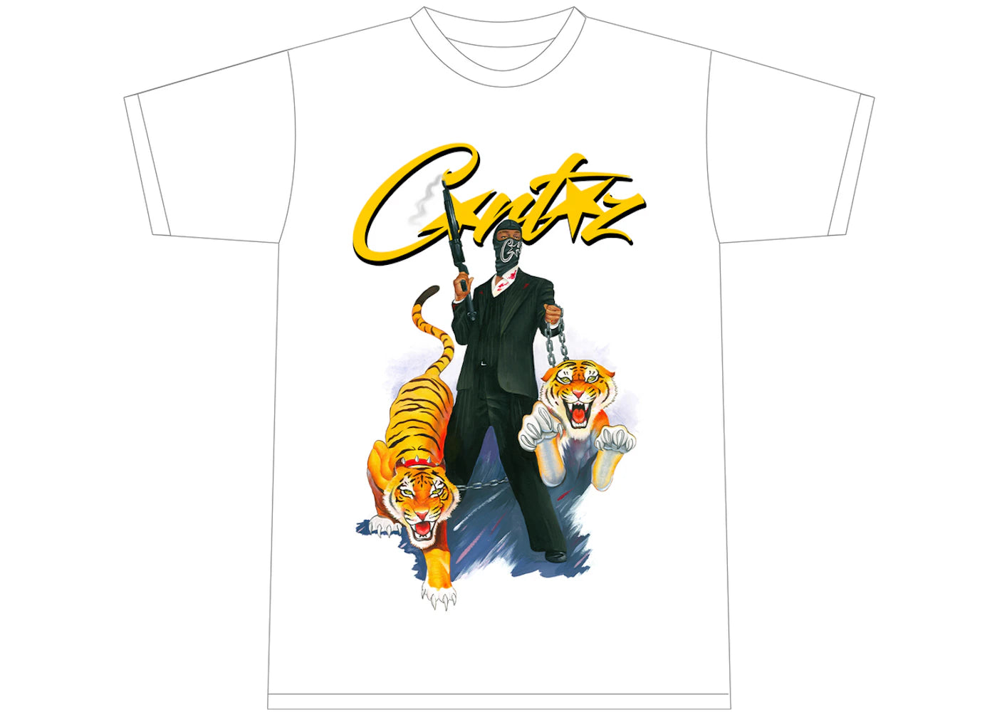 Corteiz Scareface T-shirt White