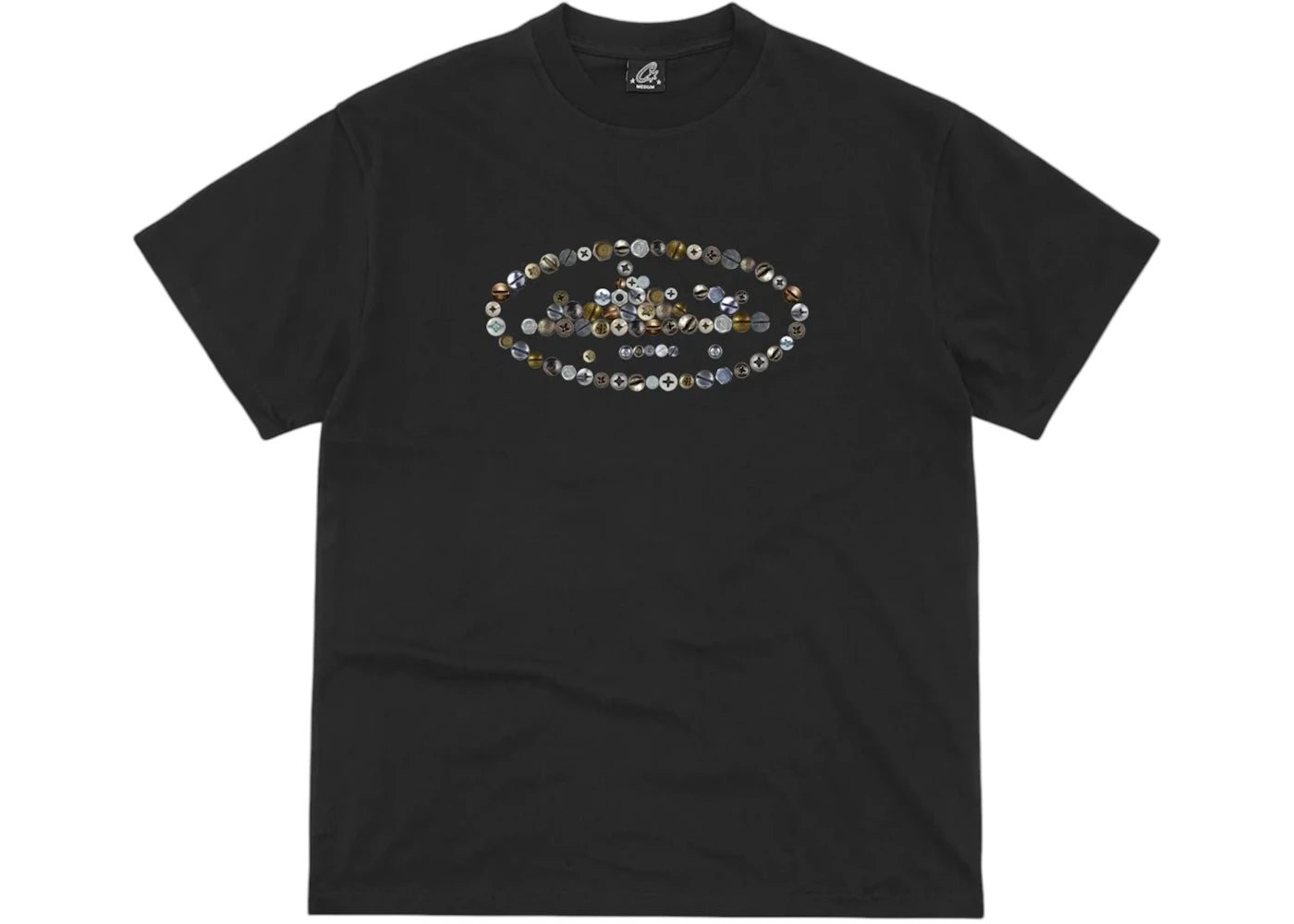 Corteiz Screws Island Tee Black
