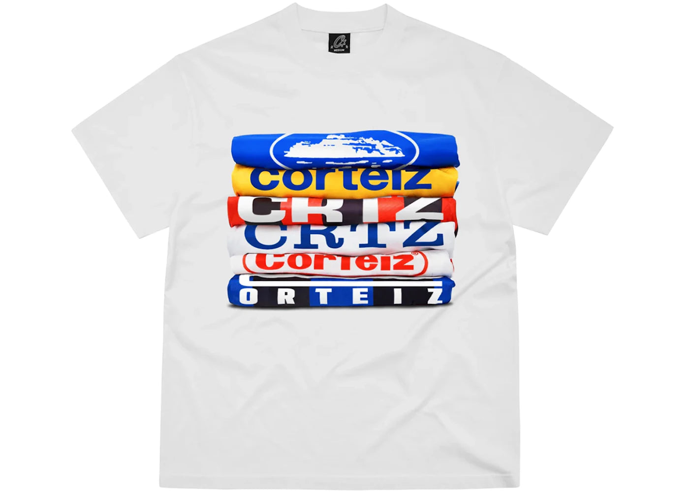 Corteiz Stack Tee White