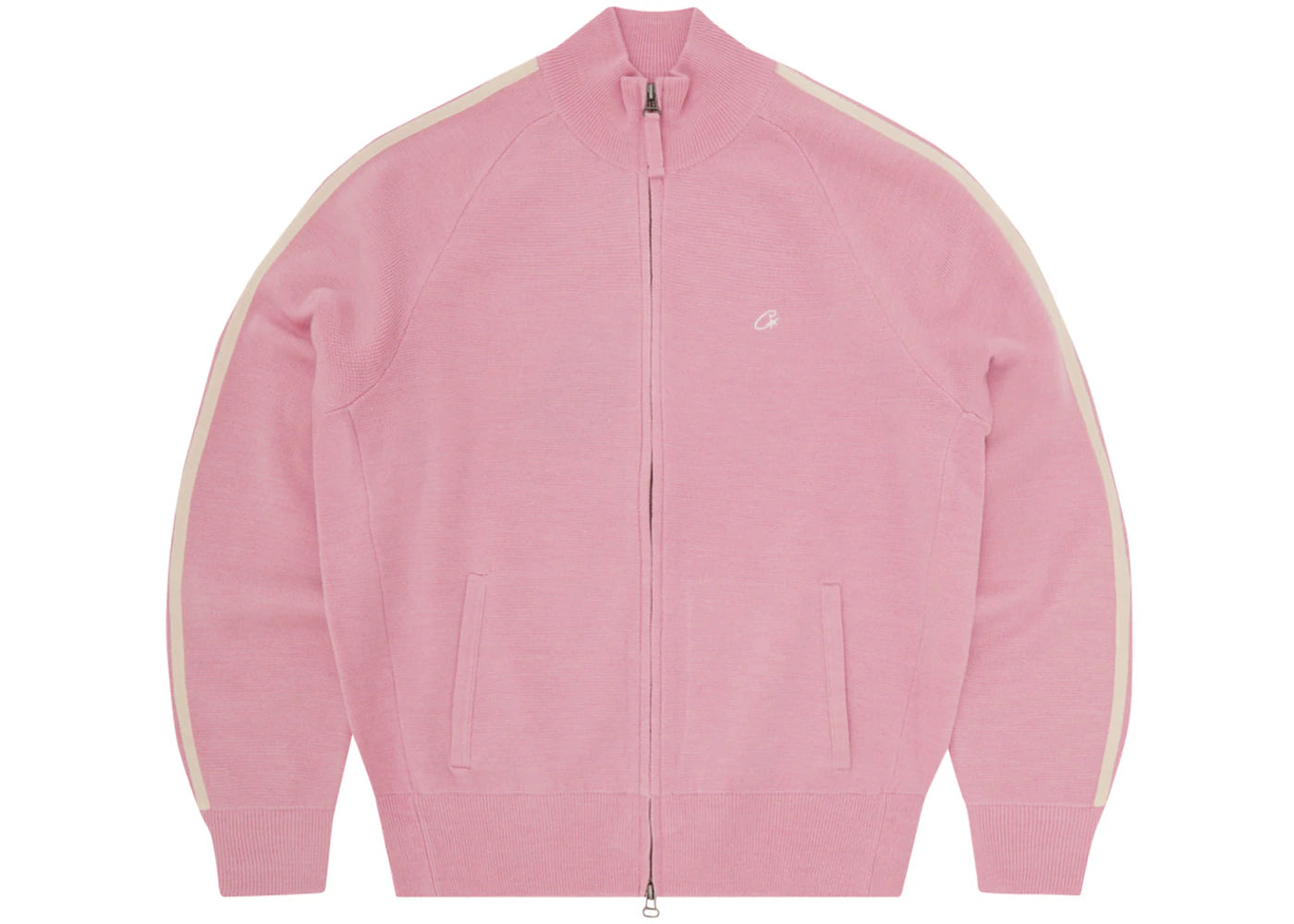 Corteiz VVS Knit Zip Pink