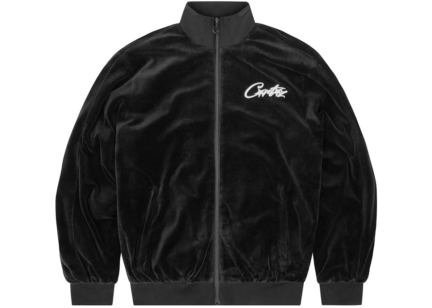 Corteiz VVS Velour Jacket Black