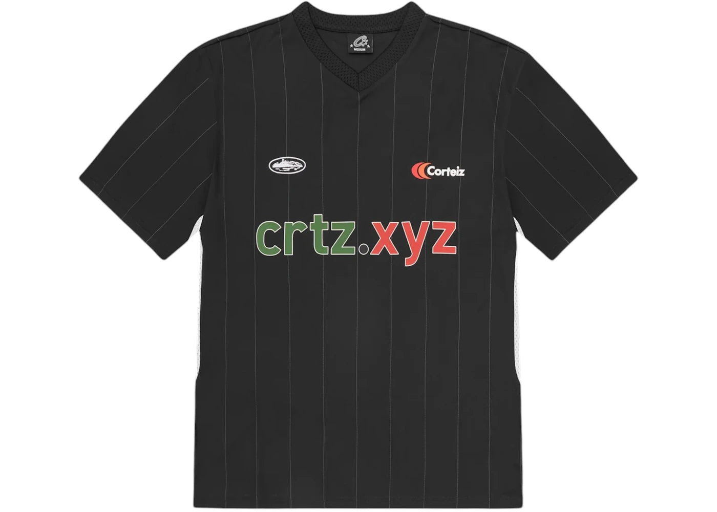 Corteiz Website Football Jersey Black