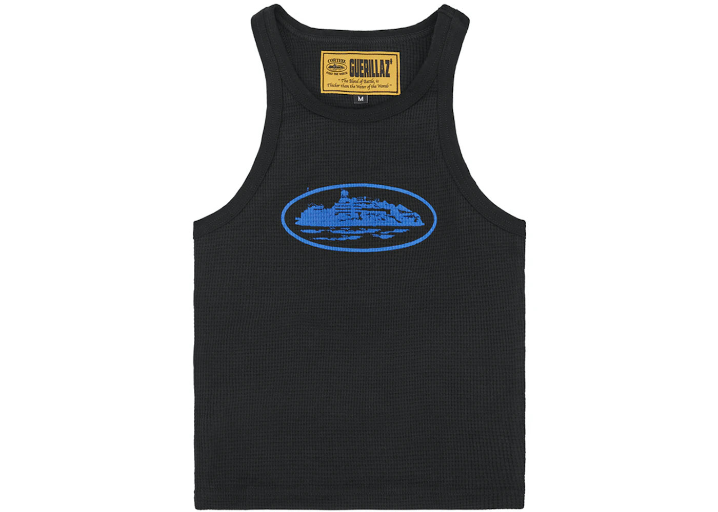 Corteiz Women's Alcatraz Tank Top Black/Blue