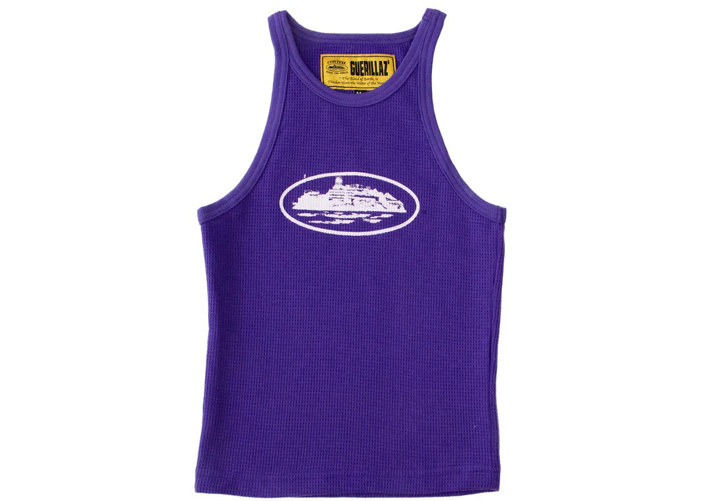 Corteiz Women's Alcatraz Tank Top Purple/White