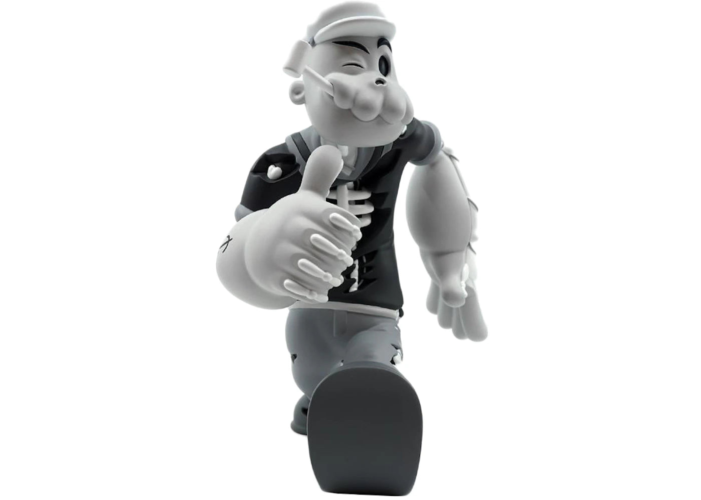Cote Escriva Creepy Popeye Figure Mono Edition