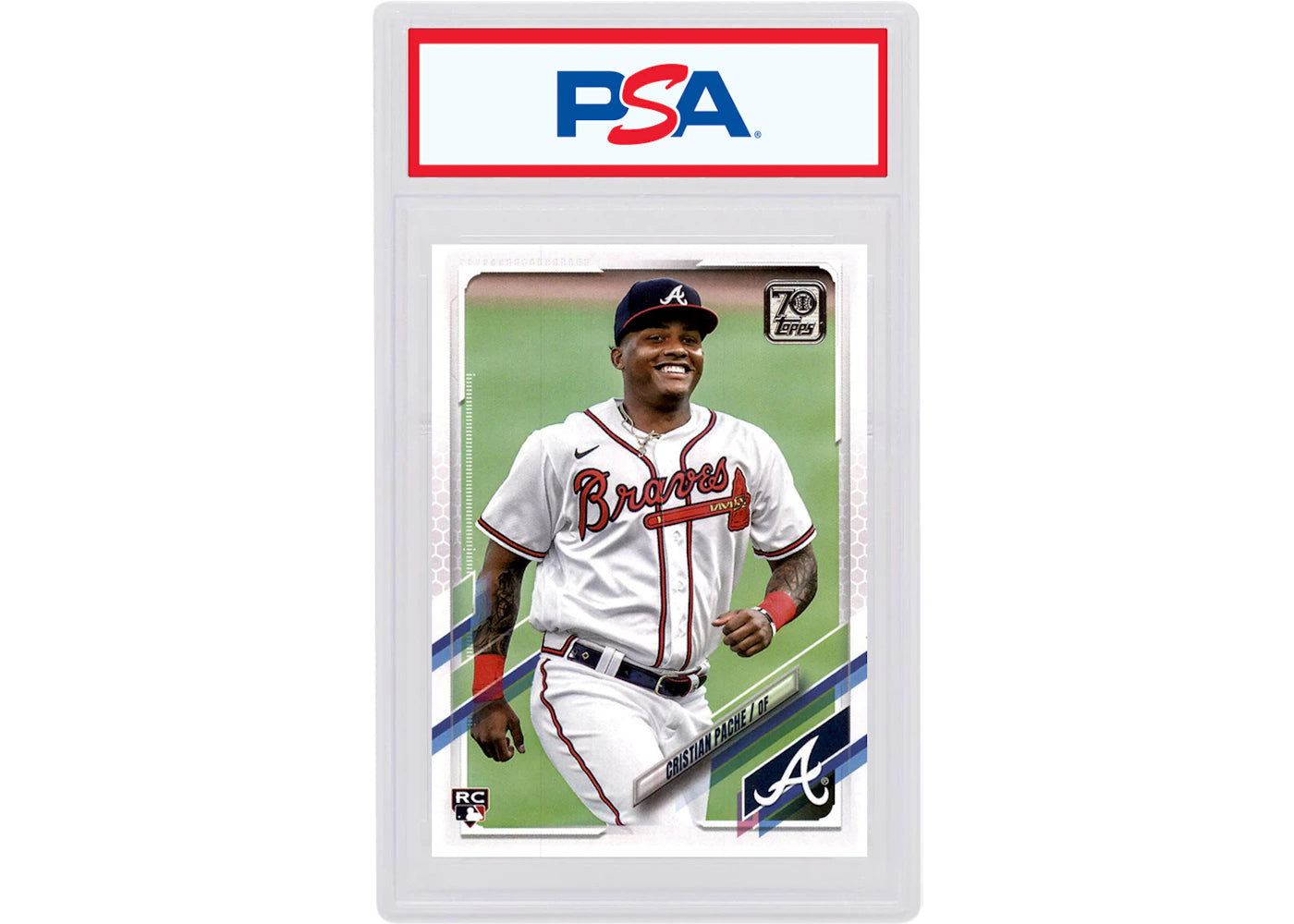 Cristian Pache 2021 Topps Rookie #187 (PSA or BGS Graded)