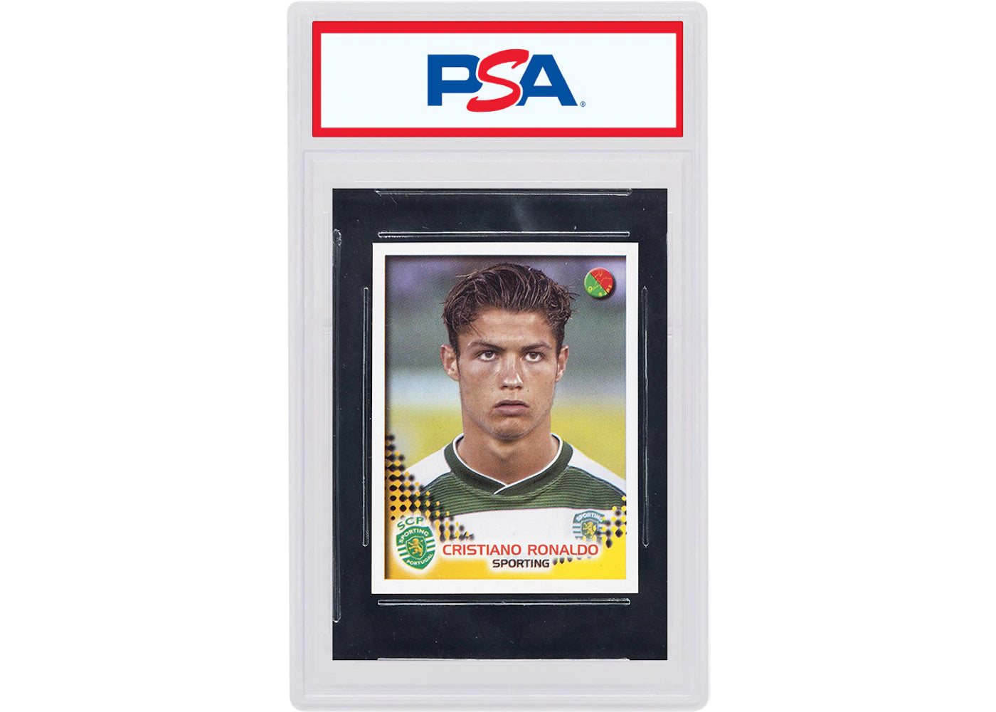 Cristiano Ronaldo 2002 Panini Futebol Portugal Stickers #306 (PSA or BGS Graded)