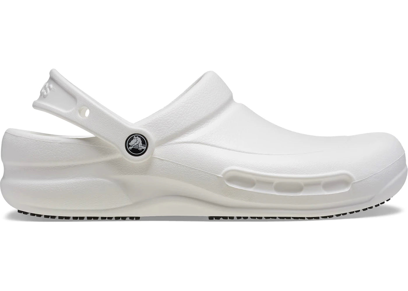 Crocs Bistro Slip Resistant Work Clog White