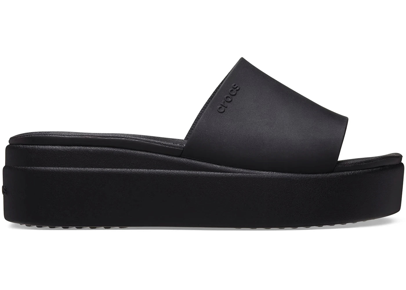 Crocs Brooklyn Slide Black (Women's)