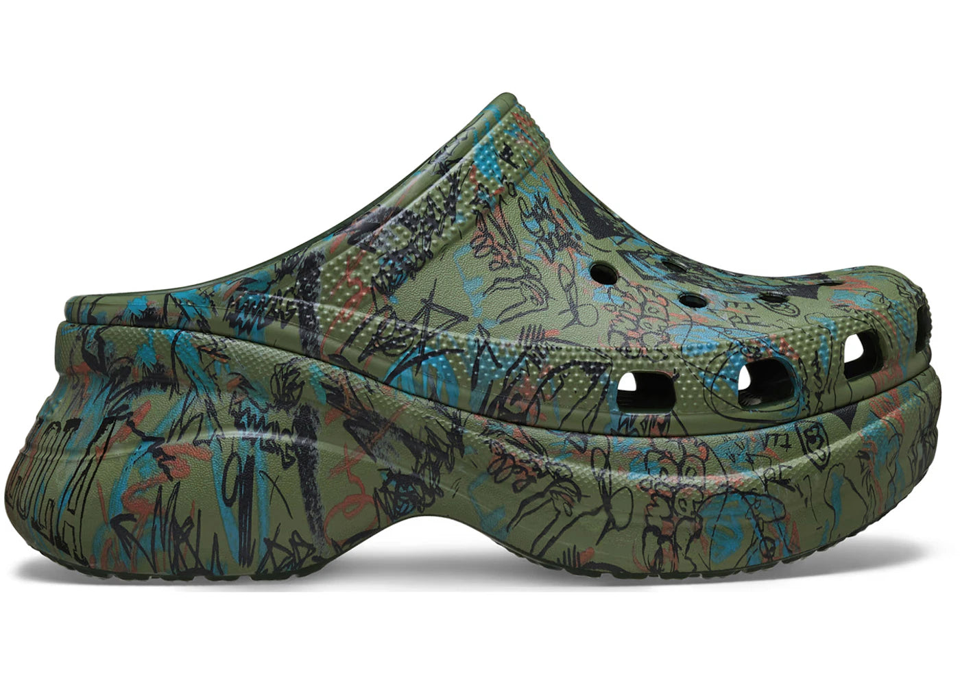 Crocs Classic Bae Clog Mowalola Forest (Women's)