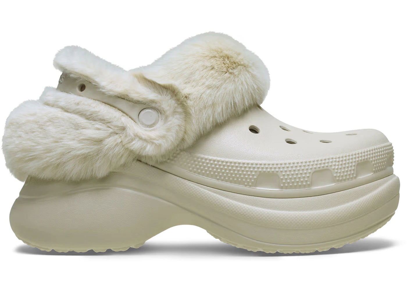 Crocs Classic Bae Lined Clog Stucco (Women's)