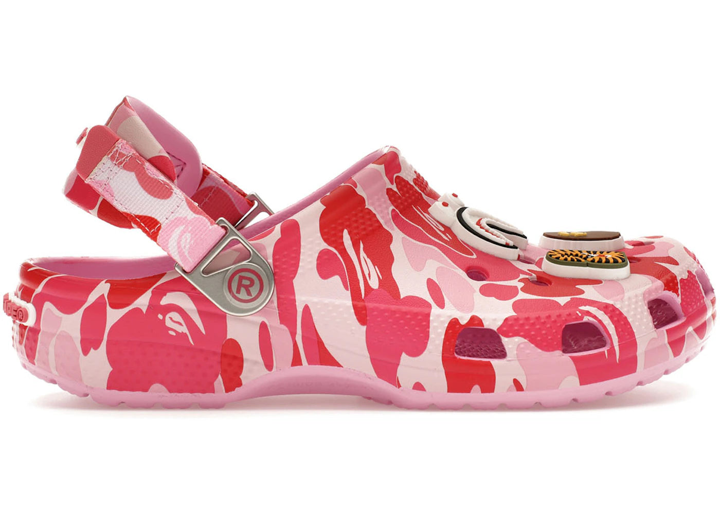 Crocs Classic Clog A Bathing Ape ABC Camo Pink (Kids)
