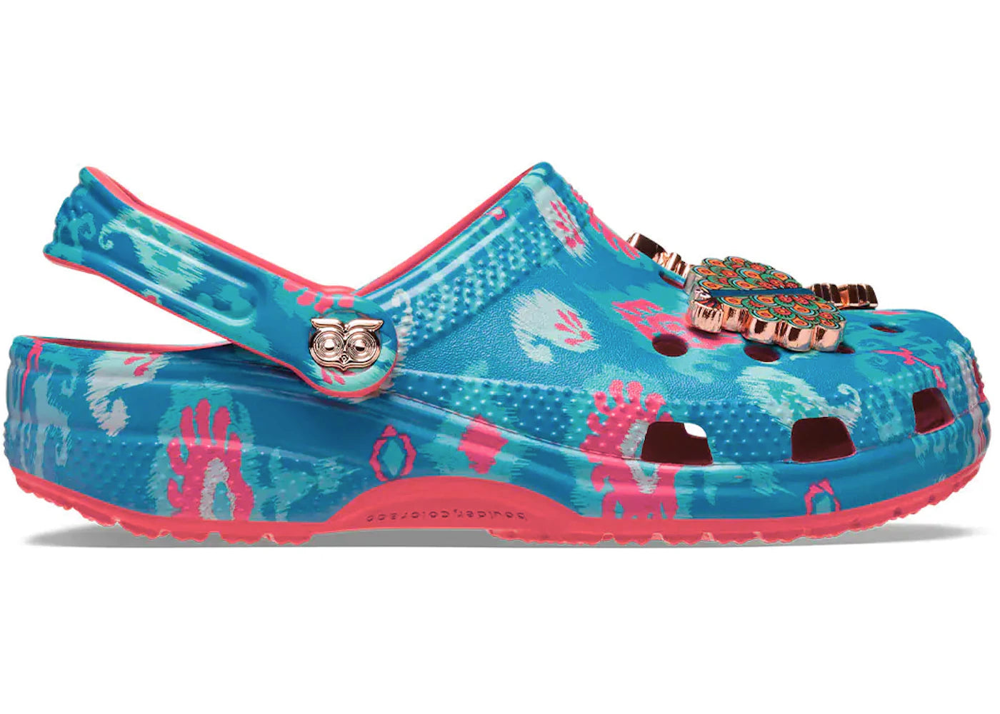 Crocs Classic Clog Chumbak Ikkat & Paisleys Blue