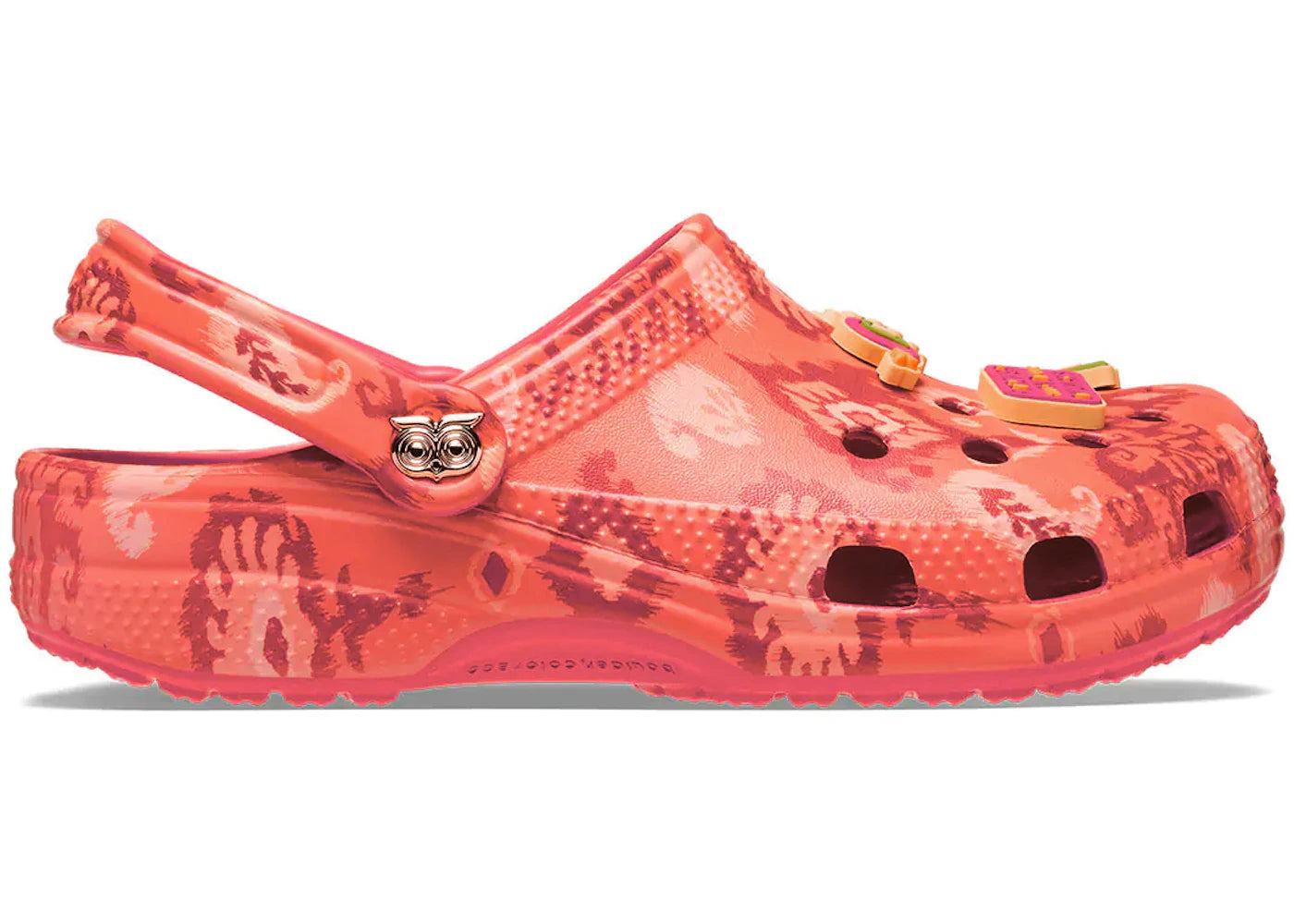 Crocs Classic Clog Chumbak Ikkat & Paisleys Red