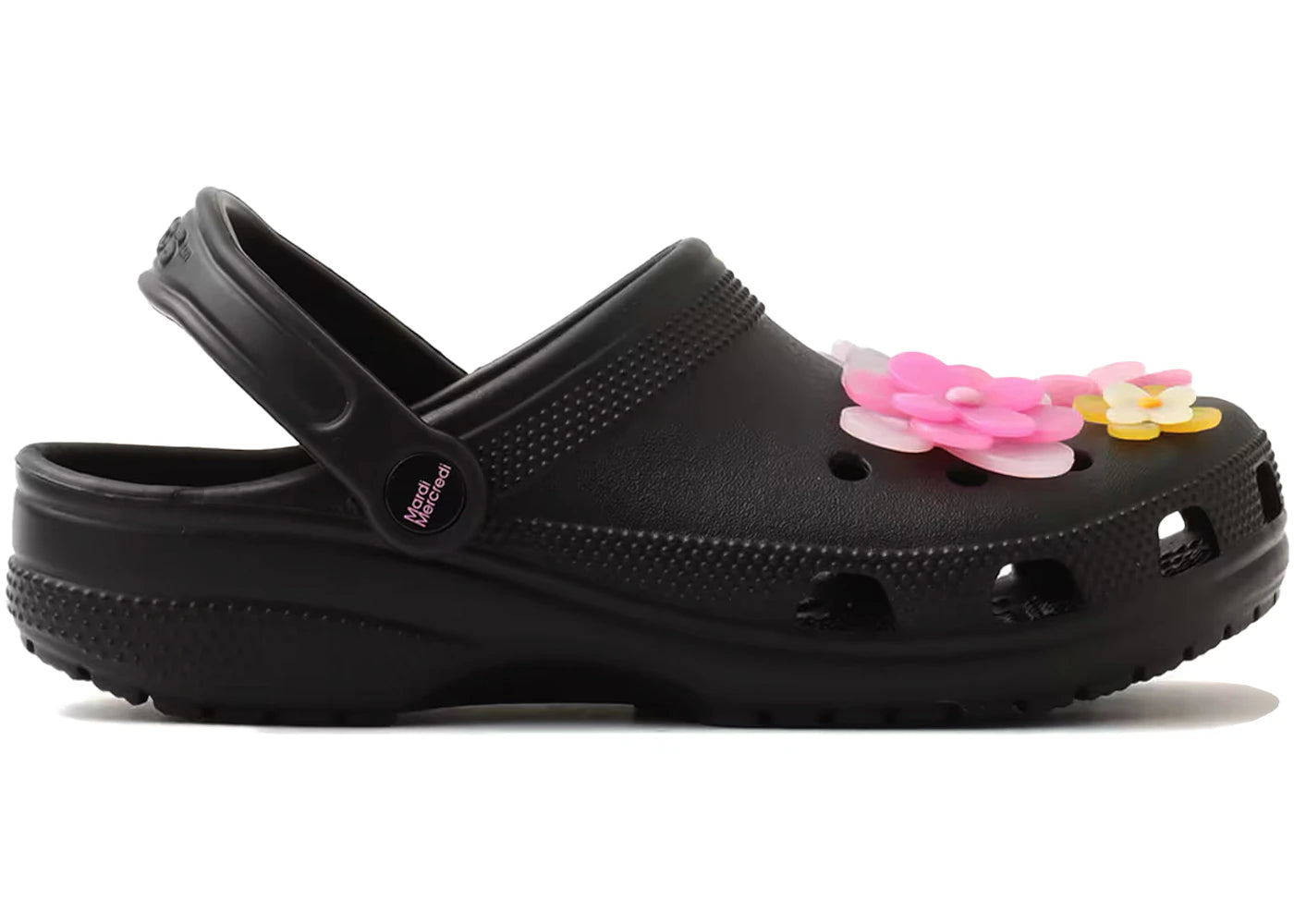 Crocs Classic Clog Mardi Mercredi Black Multi Flower