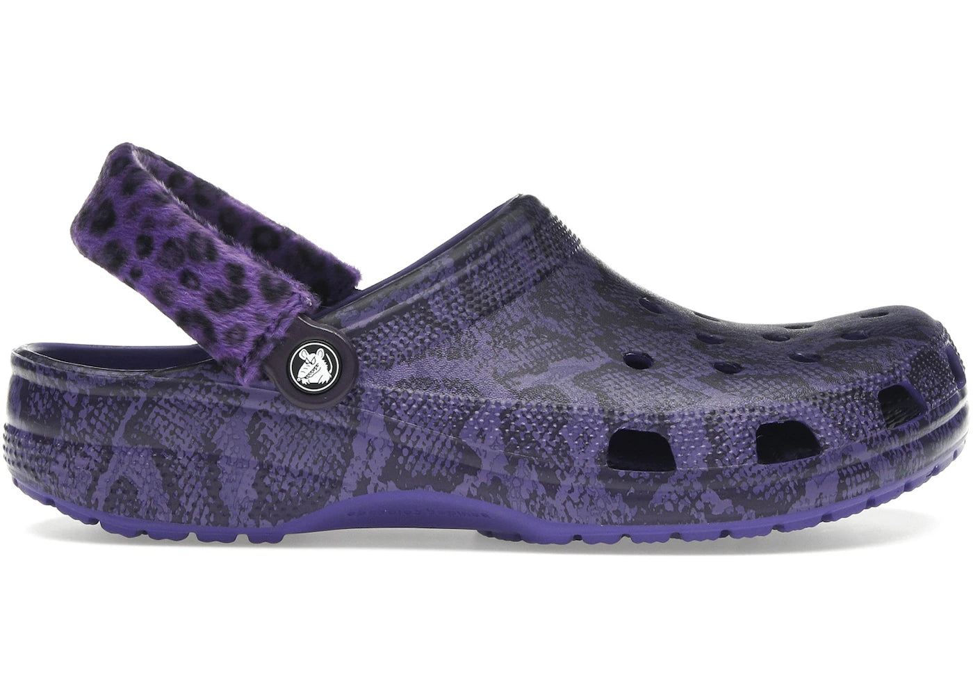 Crocs Classic Clog Stray Rats Ultraviolet Snakeskin
