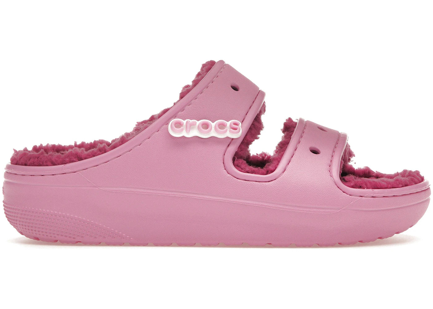 Crocs Classic Cozzzy Sandal Saweetie Taffy Pink (Women's)