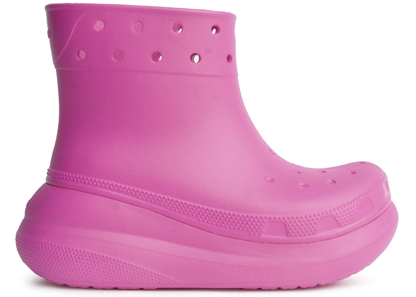 Crocs Classic Crush Rain Boot Juice Pink