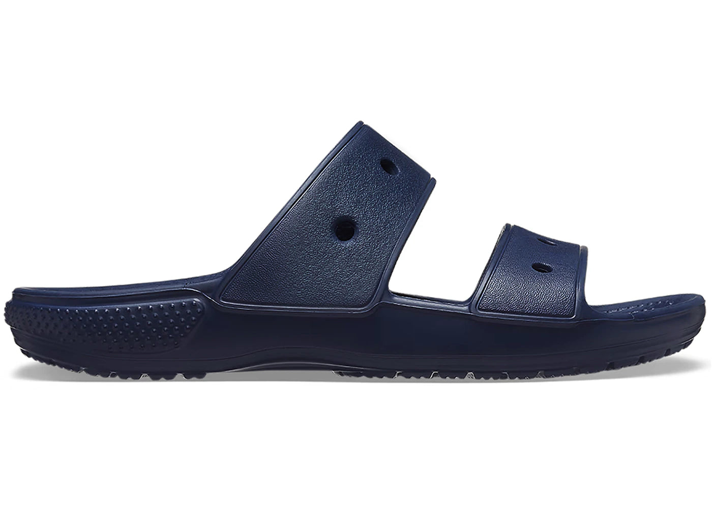 Crocs Classic Double Band Slide Sandals Navy