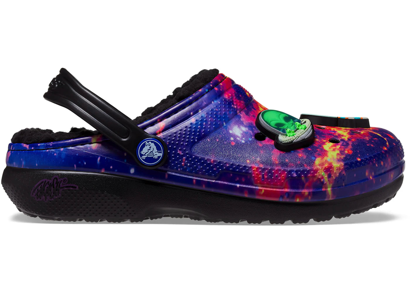 Crocs Classic Lined Clog Ron English Area 54 Galaxy