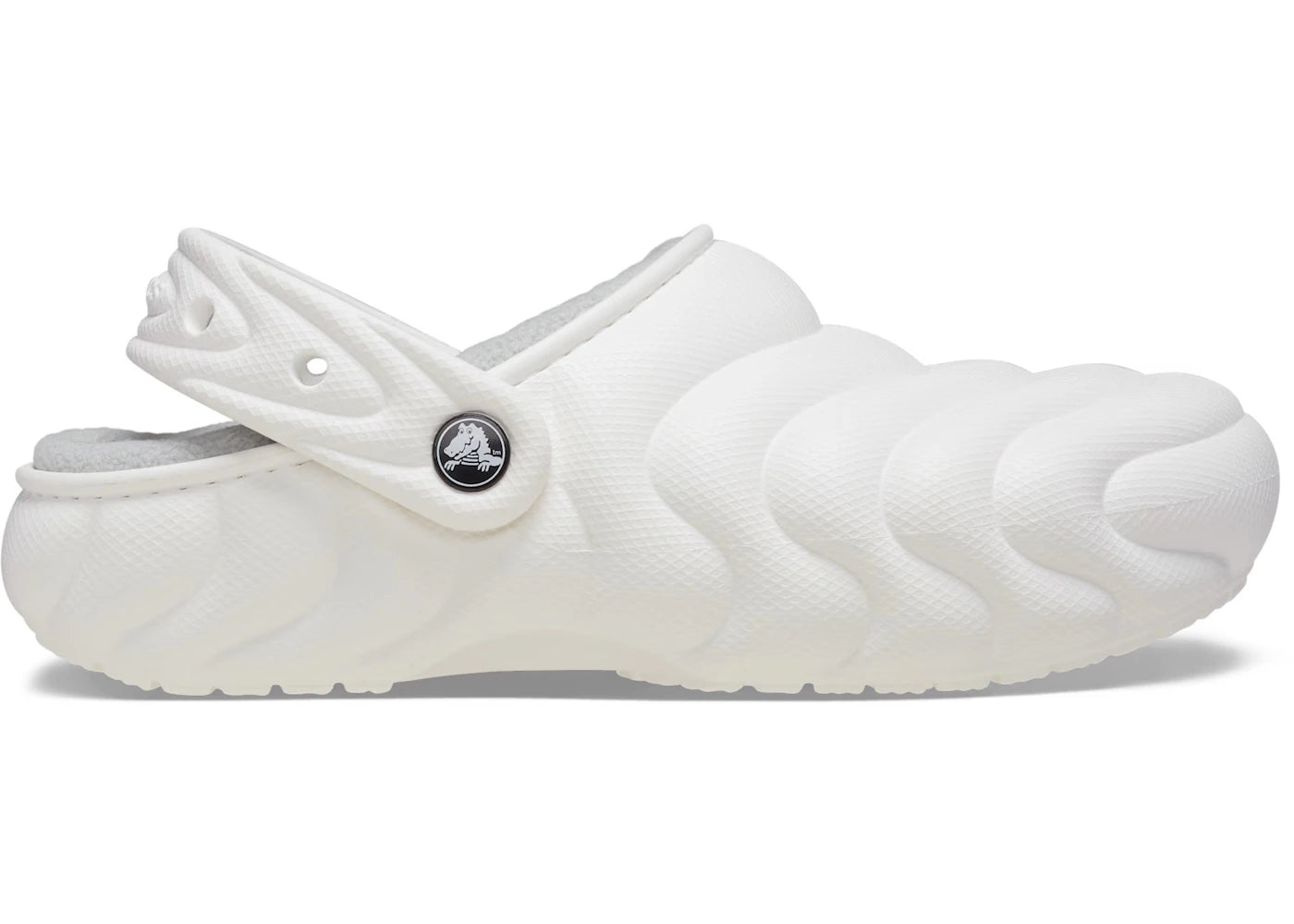 Crocs Classic Overpuff Lined Clog White