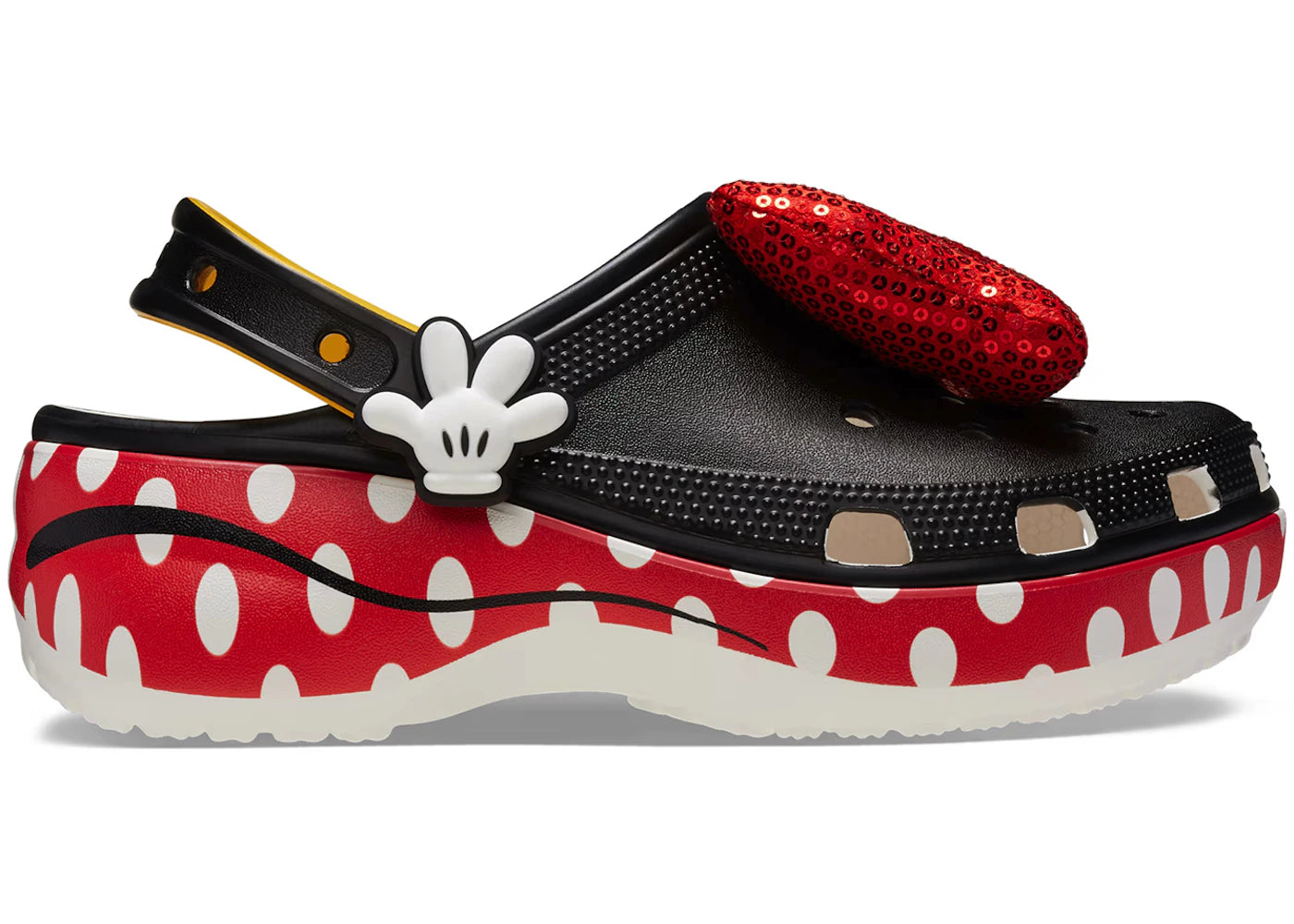 Crocs Classic Platform Clog Disney Minnie Mouse (Women's)