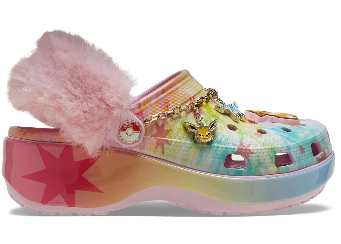Crocs Classic Platform Clog Pokémon Eevee (Women's)