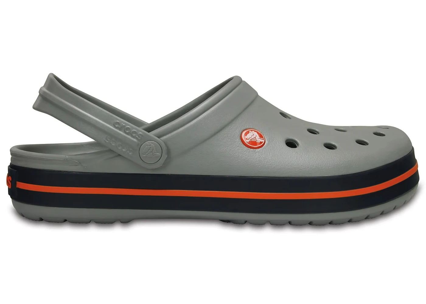 Crocs Crocband Clog Light Grey Navy