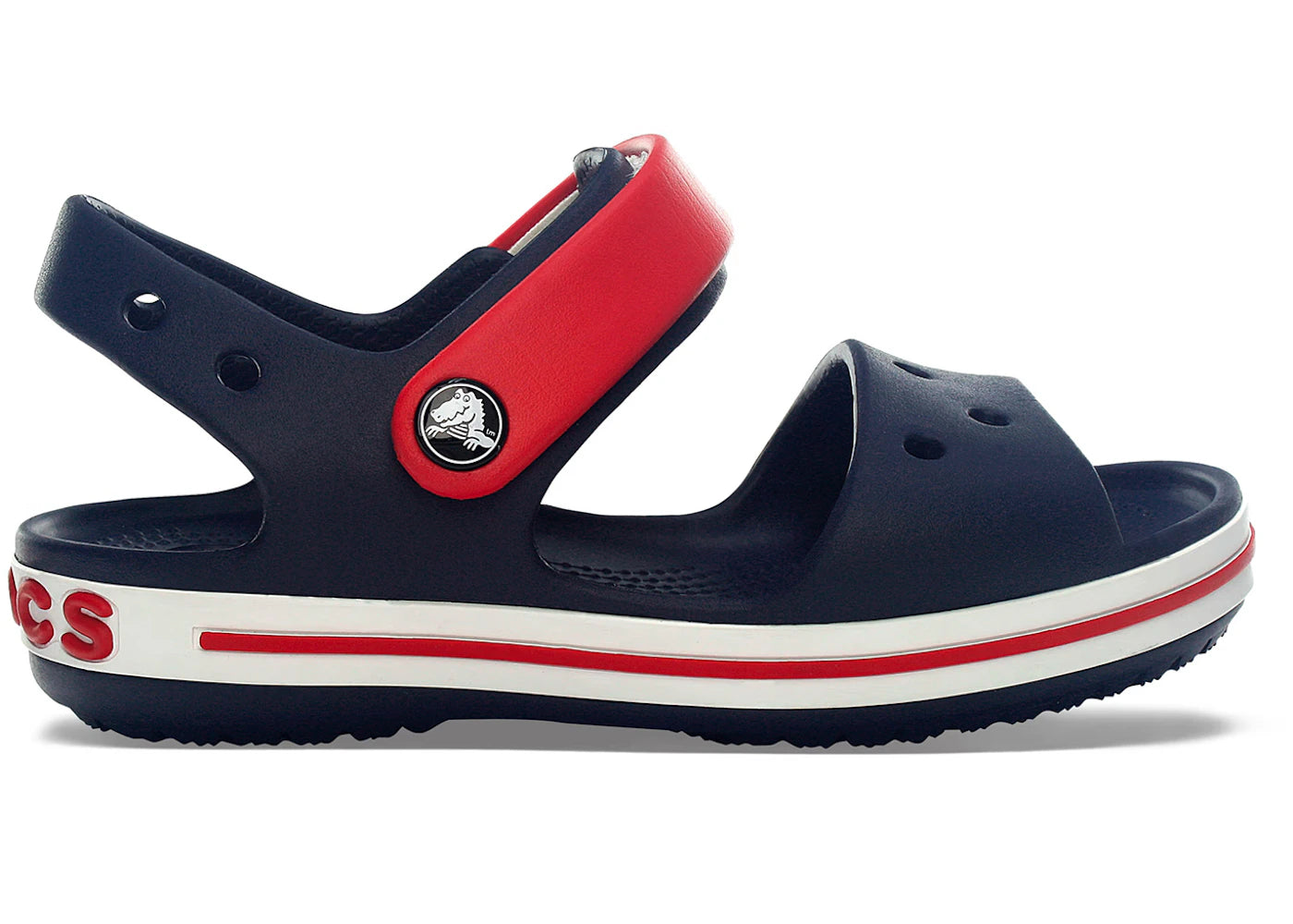 Crocs Crocband Sandal Navy Red (Kids)