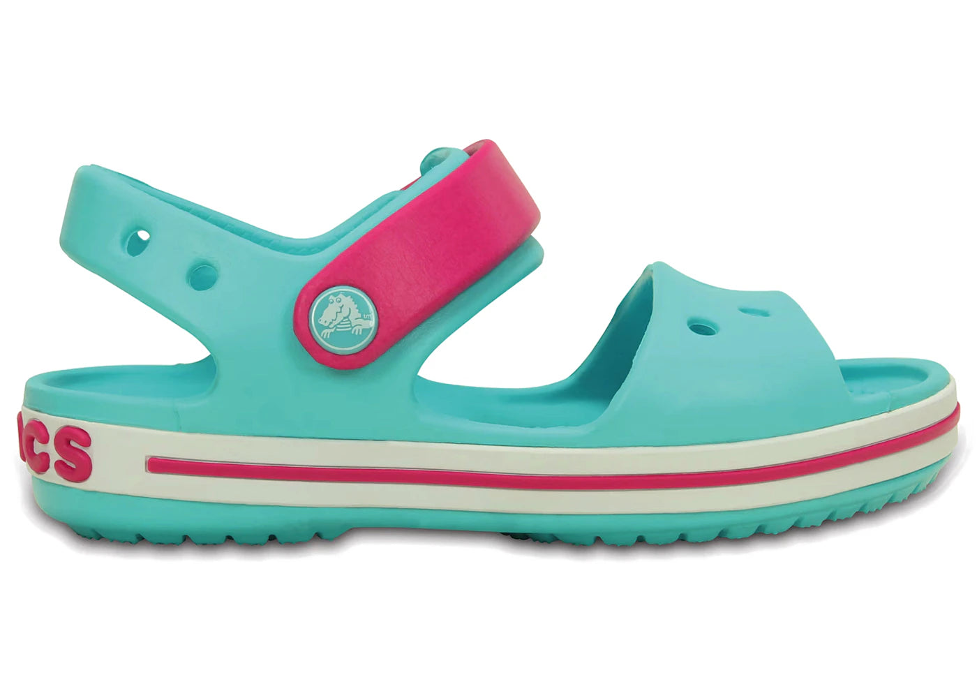 Crocs Crocband Sandal Pool Candy Pink (Kids)