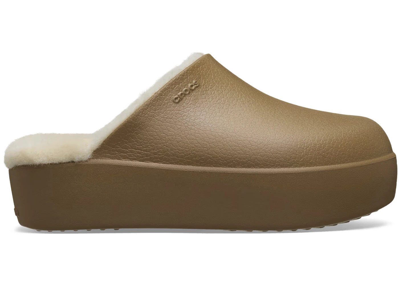 Crocs Dylan Platform Lined Clog Sepia Sandstone (Women's)