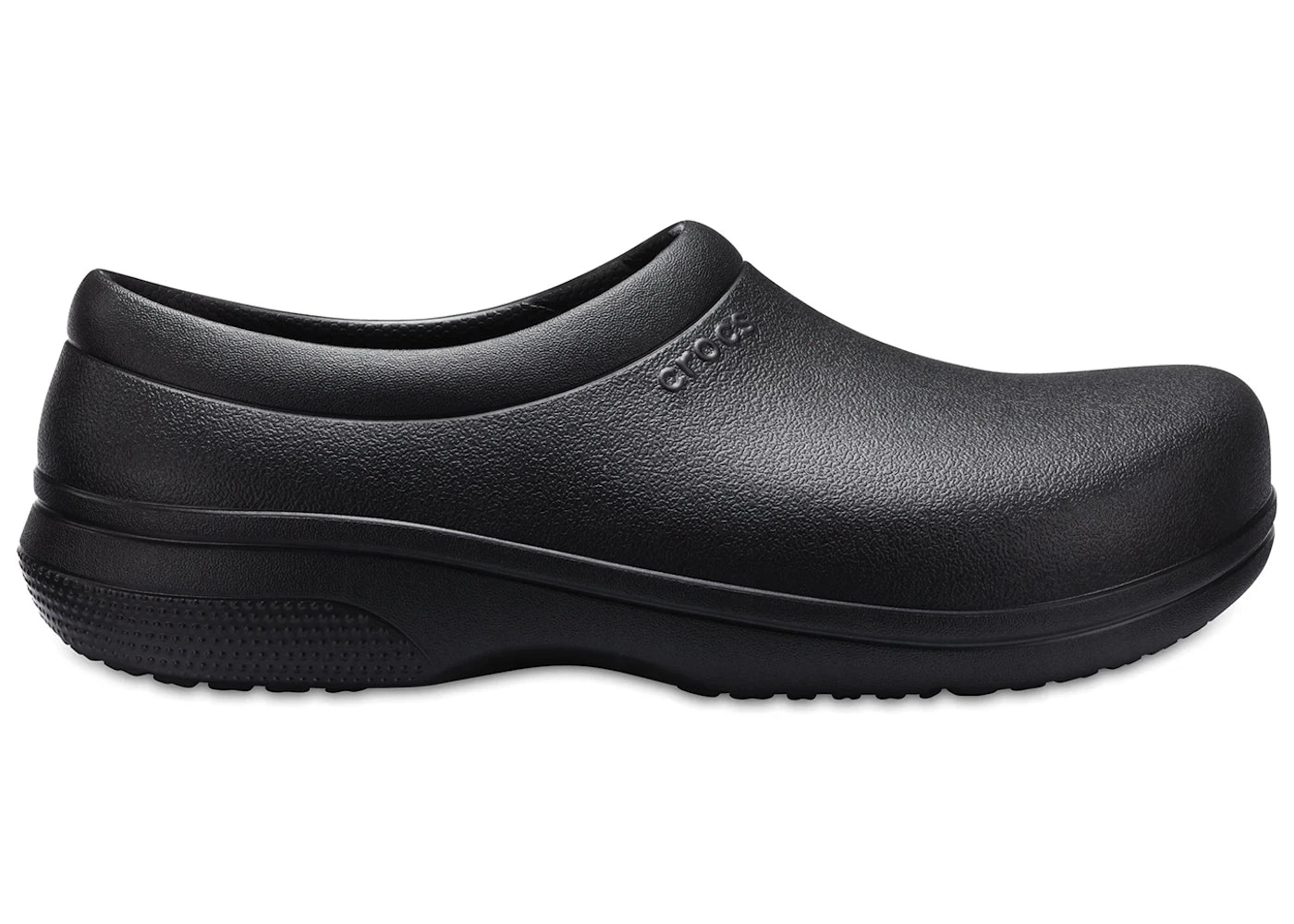 Crocs On The Clock Slip Resistant Work Slip-On Black
