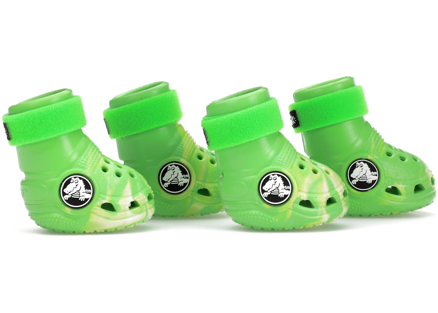 Crocs Pet Boots Green Slime