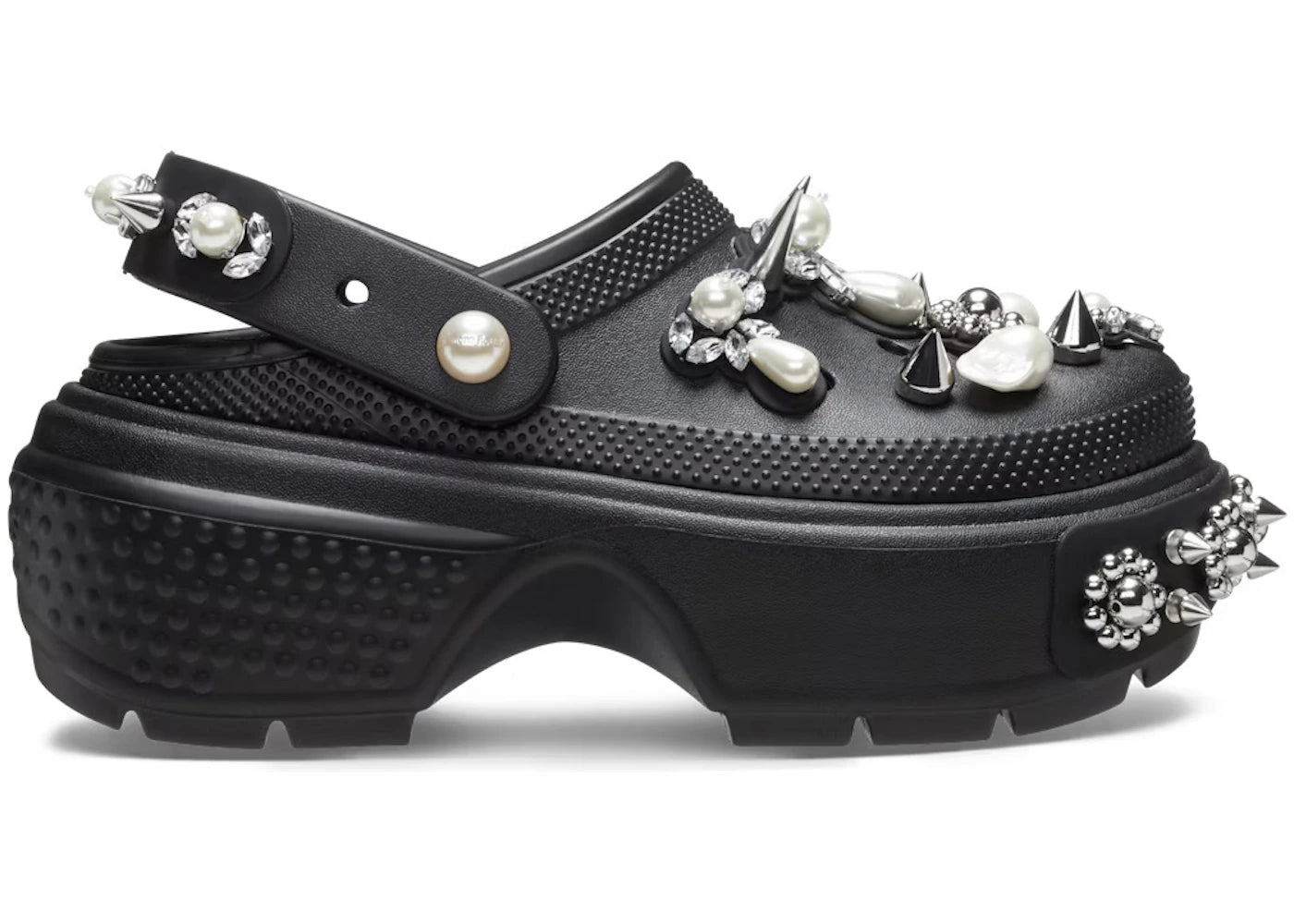 Crocs Stomp Clog Simone Rocha Black