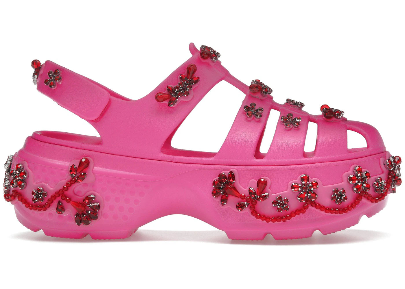 Crocs Stomp Fisherman Clog Simone Rocha Electric Pink