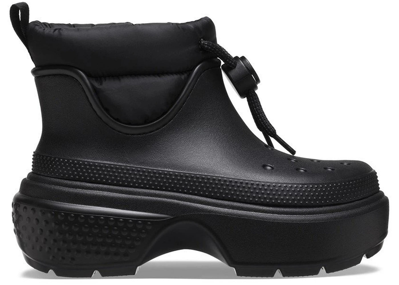 Crocs Stomp Puff Boot Black