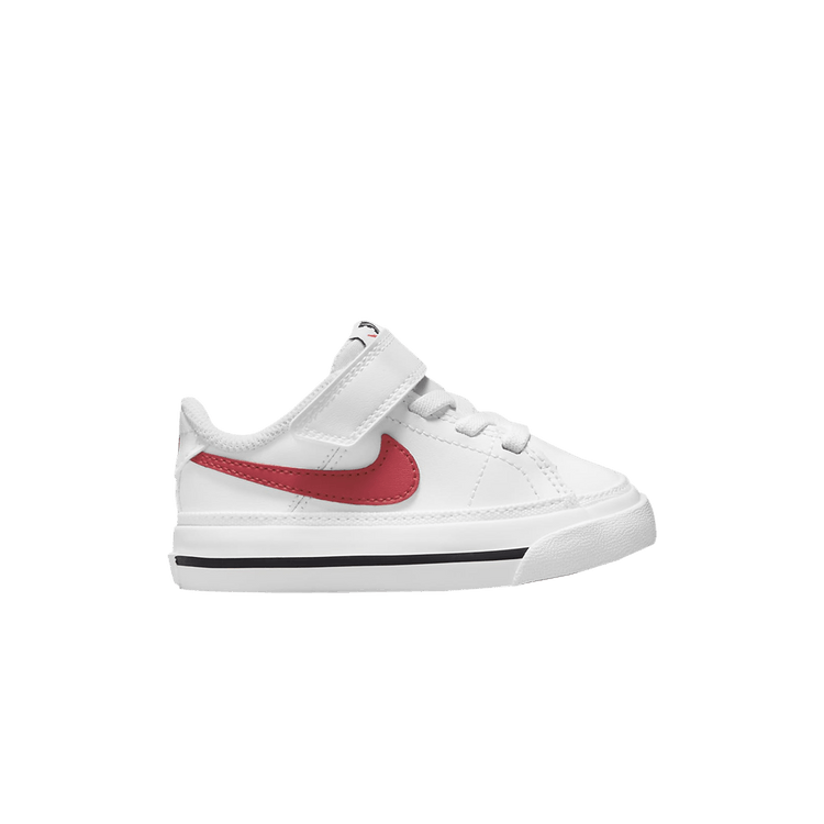 Nike Court Legacy White University Red (TD)
