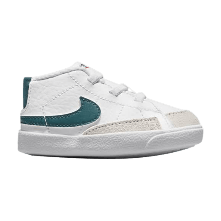 Nike Blazer Mid White Dark Teal Green (I)